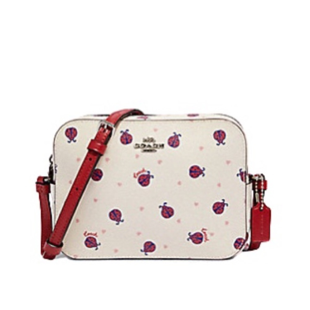 Coach Mini Camera Bag With Ladybug Print - NWT